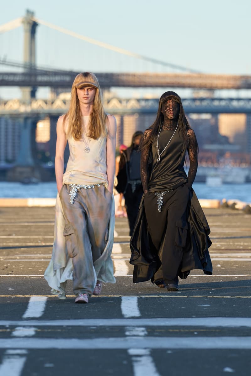 Light and Dark Comingle on the Collina Strada Spring 2026 Runway collection hillary taymour