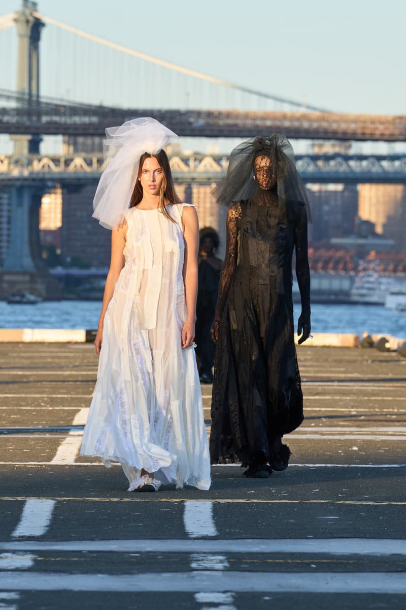 Light and Dark Comingle on the Collina Strada Spring 2026 Runway collection hillary taymour