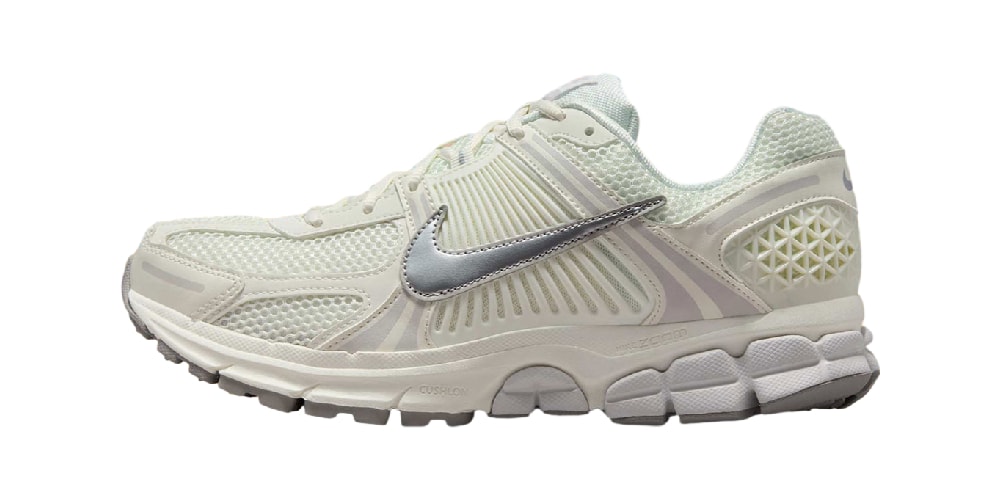 Nike Gives the Zoom Vomero 5 a Crisp “Sail/Metallic Silver” Colorway