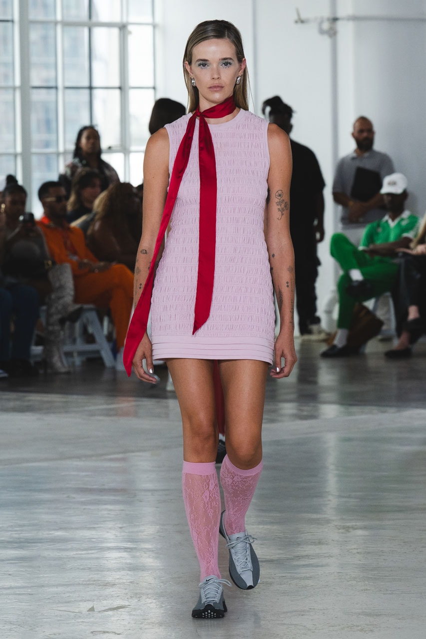 Private Policy Ponders a Seemingly Simple Sentiment for Spring/Summer 2026: "Can We Be Friends?" collection new york fashion week runway 
