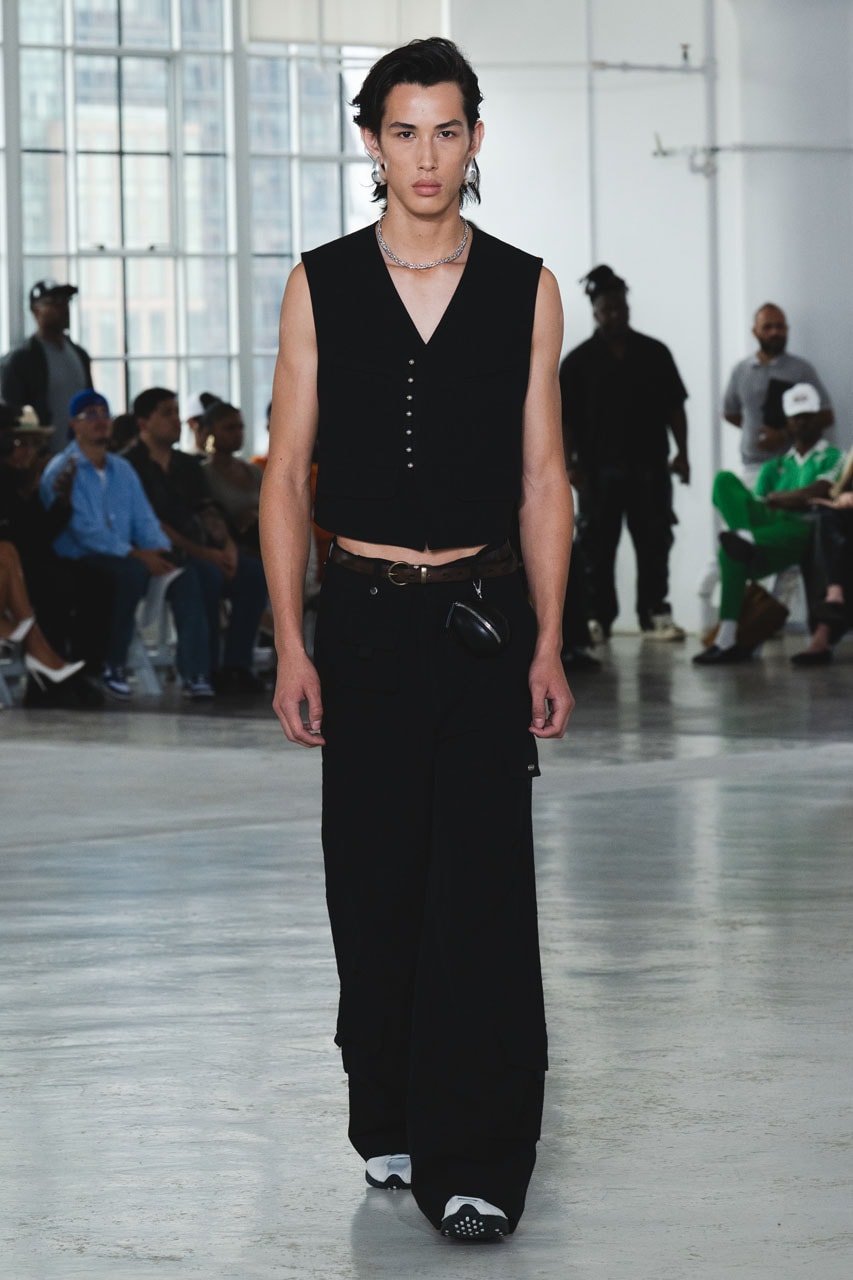 Private Policy Ponders a Seemingly Simple Sentiment for Spring/Summer 2026: "Can We Be Friends?" collection new york fashion week runway 