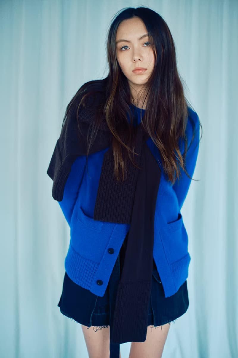 sacai wool knit collection release info