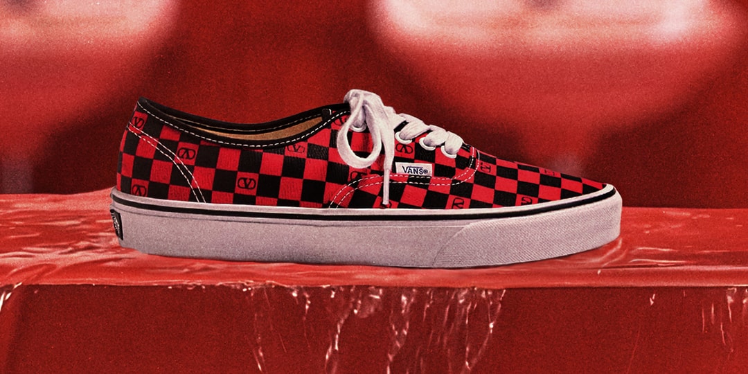 The Valentino Garavani and Vans Authentic Arrives Alessandro Michele-Style