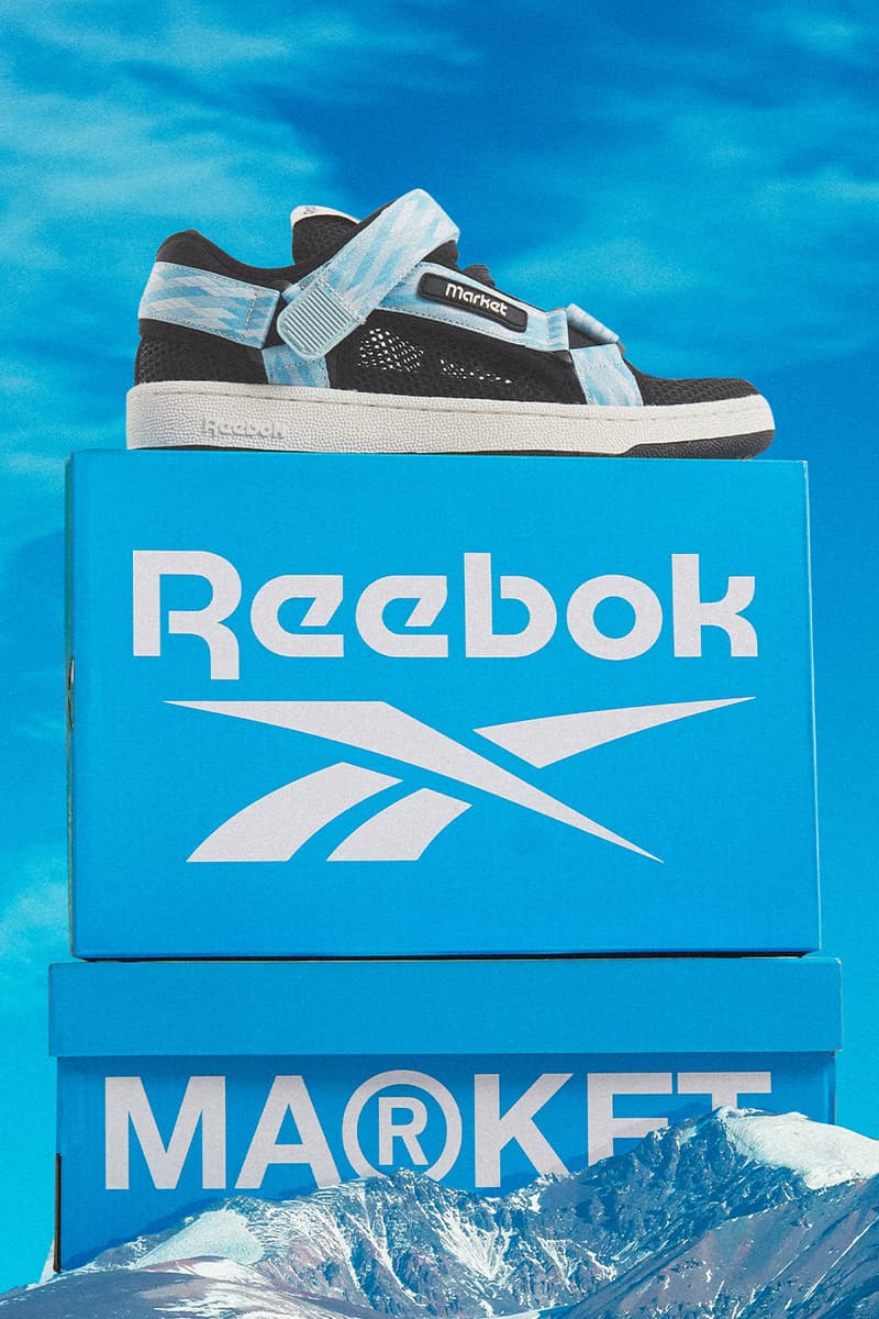 MARKET and Reebok Bridge Land and Sea in Second Collaborative Footwear Drop release info club c 