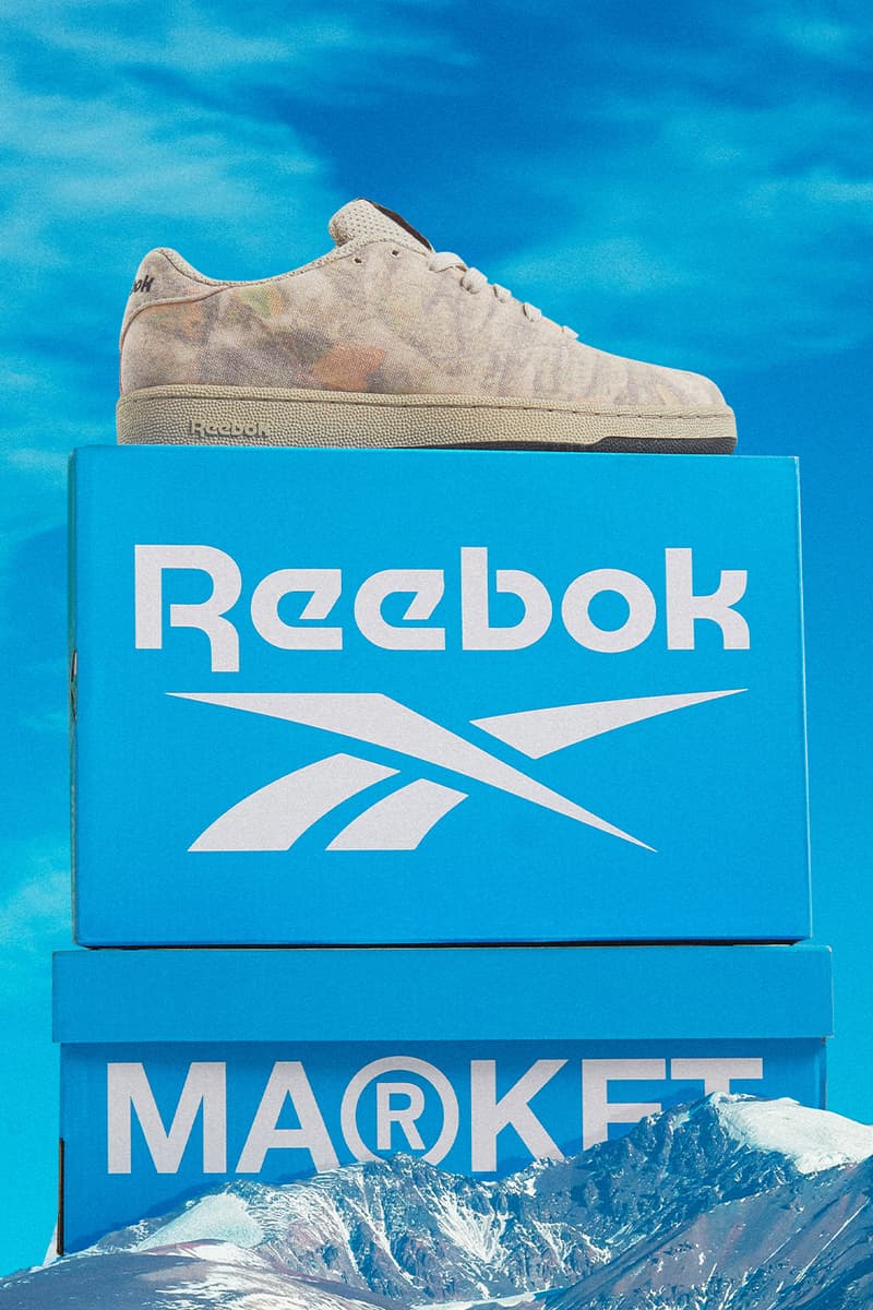MARKET and Reebok Bridge Land and Sea in Second Collaborative Footwear Drop release info club c 