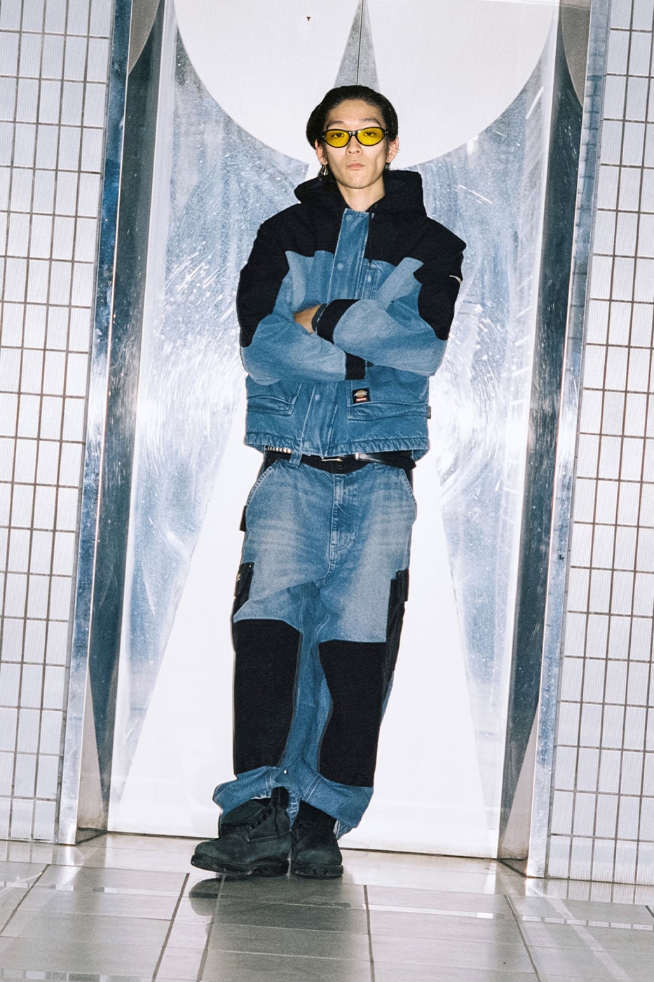 Supreme x Dickies Fall 2025 Collaboration Reversible Quilted Faux Fur Work Jacket, Cordura® Hooded Work Jacket, Hooded Flannel Shirt, Thermal, Hooded Sweatshirt, Cordura® Cargo Pant and Cordura® 6-Panel