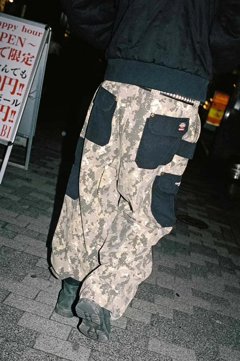 Supreme x Dickies Fall 2025 Collaboration Reversible Quilted Faux Fur Work Jacket, Cordura® Hooded Work Jacket, Hooded Flannel Shirt, Thermal, Hooded Sweatshirt, Cordura® Cargo Pant and Cordura® 6-Panel