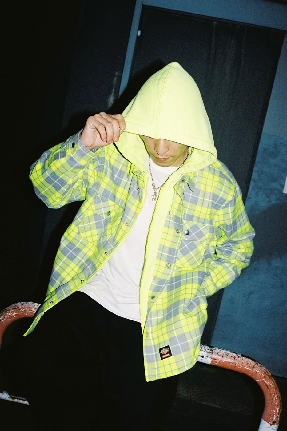 Supreme x Dickies Fall 2025 Collaboration Reversible Quilted Faux Fur Work Jacket, Cordura® Hooded Work Jacket, Hooded Flannel Shirt, Thermal, Hooded Sweatshirt, Cordura® Cargo Pant and Cordura® 6-Panel