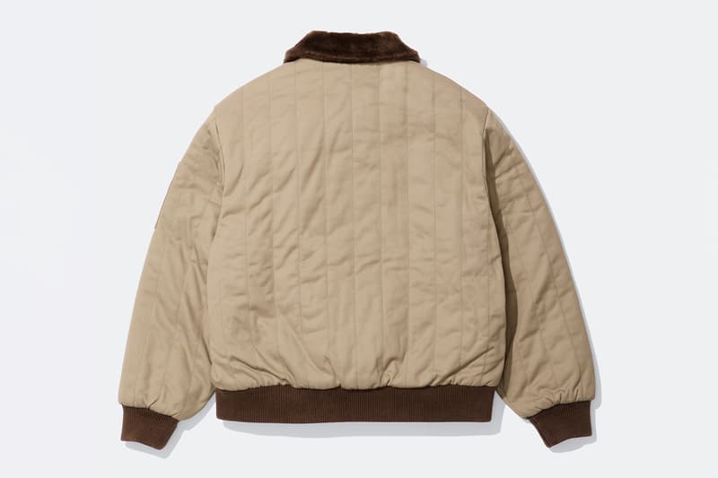 Supreme x Dickies Fall 2025 Collaboration Reversible Quilted Faux Fur Work Jacket, Cordura® Hooded Work Jacket, Hooded Flannel Shirt, Thermal, Hooded Sweatshirt, Cordura® Cargo Pant and Cordura® 6-Panel