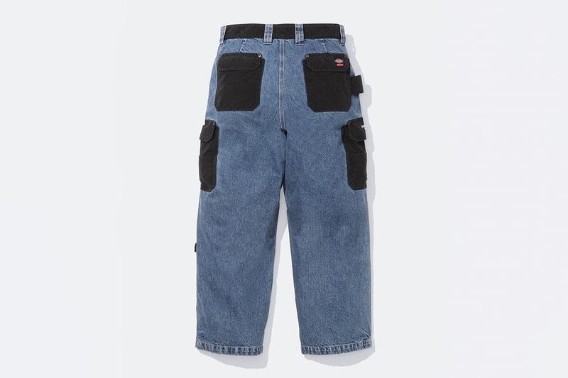 Supreme x Dickies Fall 2025 Collaboration Reversible Quilted Faux Fur Work Jacket, Cordura® Hooded Work Jacket, Hooded Flannel Shirt, Thermal, Hooded Sweatshirt, Cordura® Cargo Pant and Cordura® 6-Panel