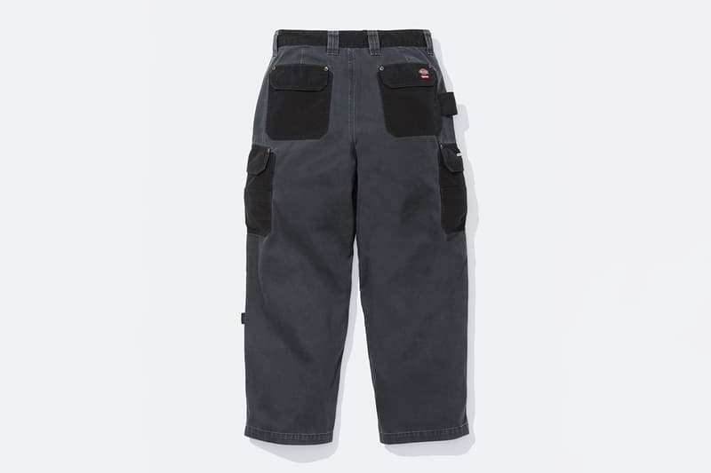 Supreme x Dickies Fall 2025 Collaboration Reversible Quilted Faux Fur Work Jacket, Cordura® Hooded Work Jacket, Hooded Flannel Shirt, Thermal, Hooded Sweatshirt, Cordura® Cargo Pant and Cordura® 6-Panel