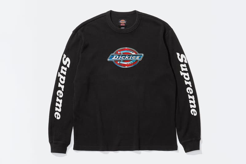 Supreme x Dickies Fall 2025 Collaboration Reversible Quilted Faux Fur Work Jacket, Cordura® Hooded Work Jacket, Hooded Flannel Shirt, Thermal, Hooded Sweatshirt, Cordura® Cargo Pant and Cordura® 6-Panel