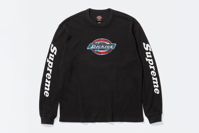 Supreme x Dickies Fall 2025 Collaboration Reversible Quilted Faux Fur Work Jacket, Cordura® Hooded Work Jacket, Hooded Flannel Shirt, Thermal, Hooded Sweatshirt, Cordura® Cargo Pant and Cordura® 6-Panel