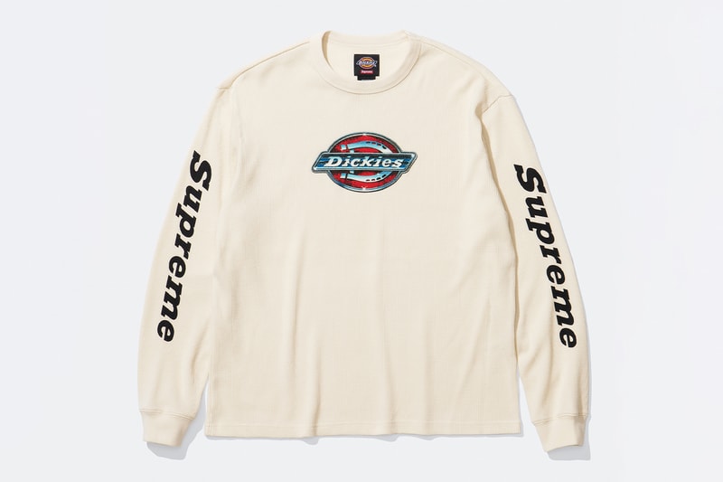 Supreme x Dickies Fall 2025 Collaboration Reversible Quilted Faux Fur Work Jacket, Cordura® Hooded Work Jacket, Hooded Flannel Shirt, Thermal, Hooded Sweatshirt, Cordura® Cargo Pant and Cordura® 6-Panel