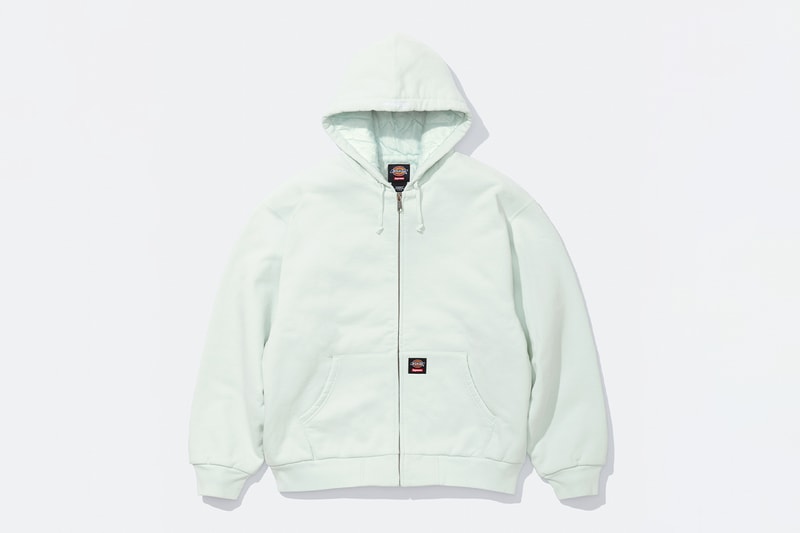 Supreme x Dickies Fall 2025 Collaboration Reversible Quilted Faux Fur Work Jacket, Cordura® Hooded Work Jacket, Hooded Flannel Shirt, Thermal, Hooded Sweatshirt, Cordura® Cargo Pant and Cordura® 6-Panel
