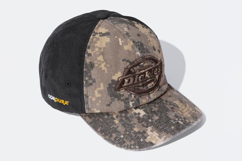 Supreme x Dickies Fall 2025 Collaboration Reversible Quilted Faux Fur Work Jacket, Cordura® Hooded Work Jacket, Hooded Flannel Shirt, Thermal, Hooded Sweatshirt, Cordura® Cargo Pant and Cordura® 6-Panel