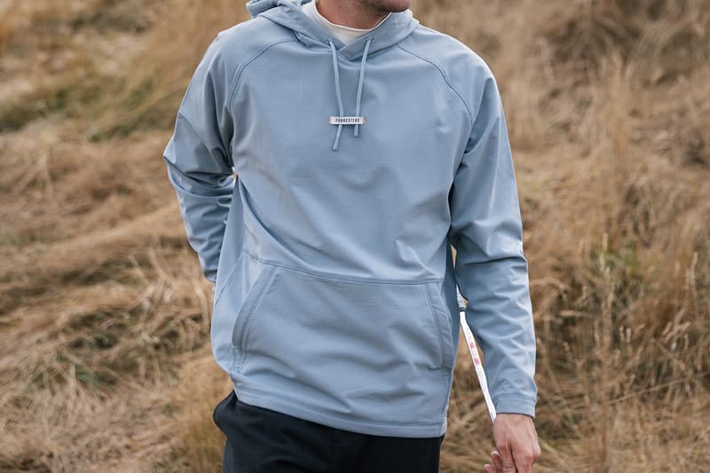 forrester's golf outerwear relaunch pacific northwest brand portland oregon layer waterproof gear windbreaker jacket