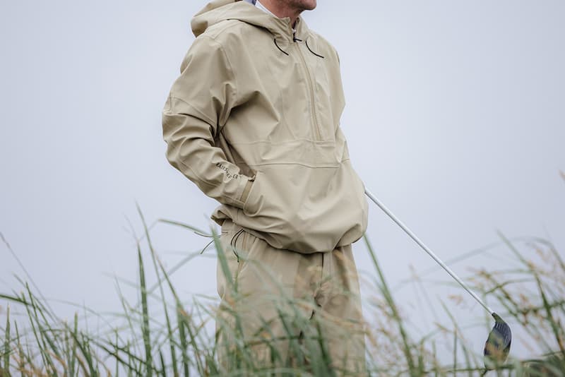 forrester's golf outerwear relaunch pacific northwest brand portland oregon layer waterproof gear windbreaker jacket