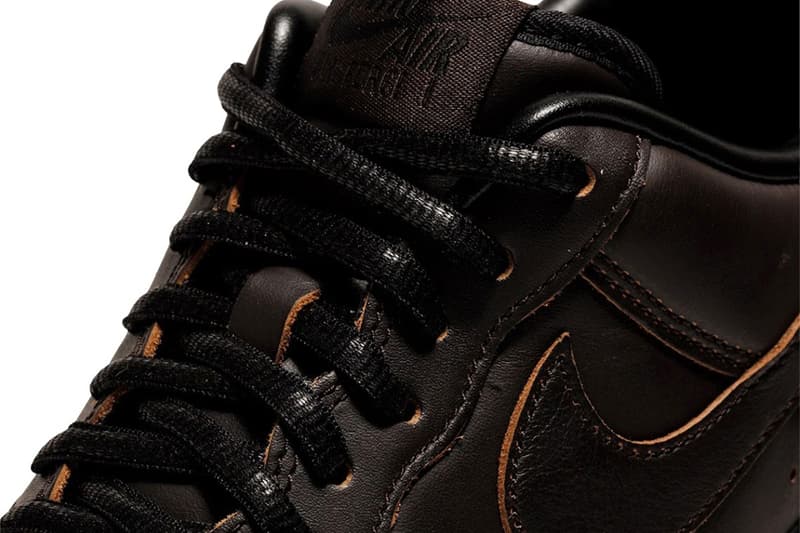 Official Look at the Nike Air Force 1 Low "Morse Code" Velvet Brown/Black-Metallic Gold-Velvet Brown IM8056-220