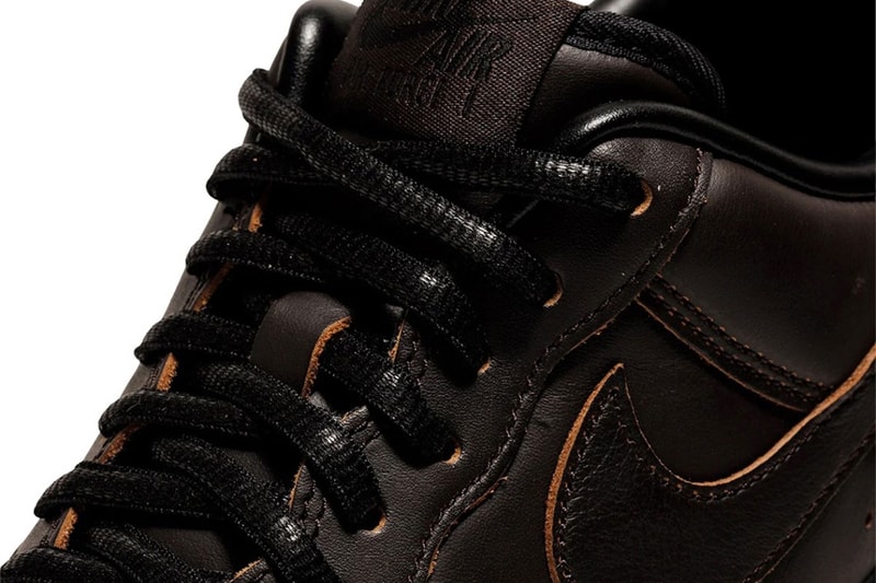 Official Look at the Nike Air Force 1 Low "Morse Code" Velvet Brown/Black-Metallic Gold-Velvet Brown IM8056-220