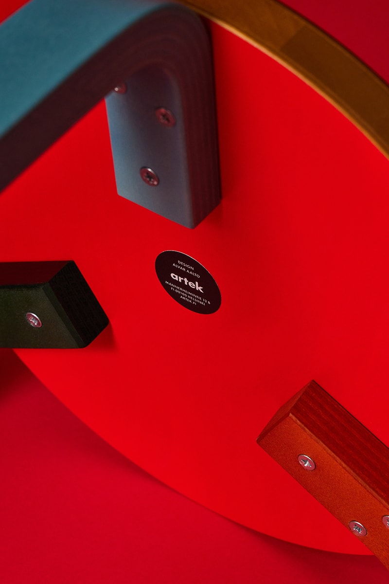 Paul Smith x Artek Stool 60 Limited Edition Collaboration New Colors Design Furniture Release Info