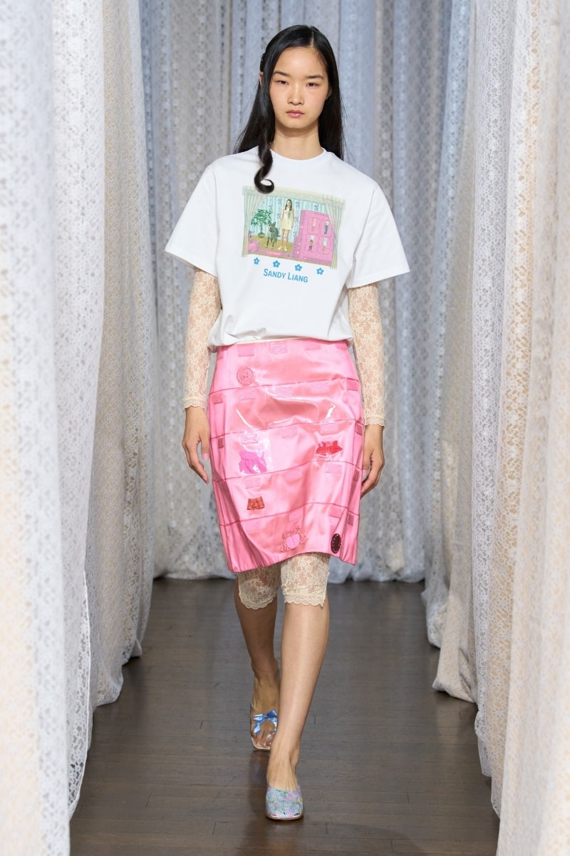 Sandy Liang Spring/Summer 2026 Collection Runway New York Fashion Week