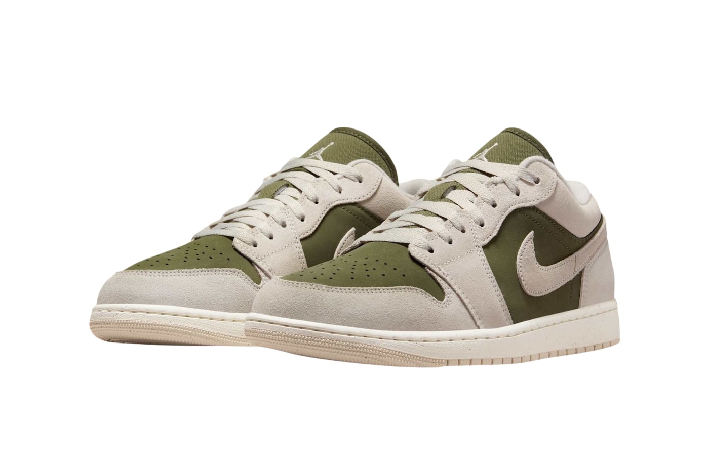 Air Jordan 1 Low “Medium Olive/Sail” Release Info Medium Olive/Sail-Light Orewood Brown HV4089-201