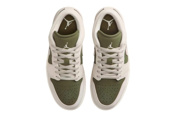 Air Jordan 1 Low “Medium Olive/Sail” Release Info Medium Olive/Sail-Light Orewood Brown HV4089-201