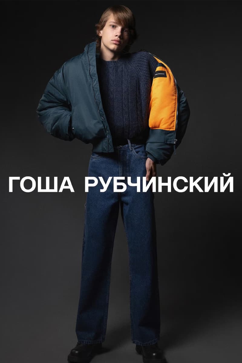 Gosha Rubchinskiy Relaunches Eponymous Label Russian designer womenswear menswear 