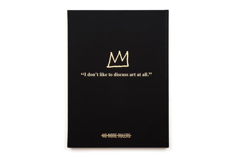 jean michel basquiat no more rulers books collectors volume larry warsh