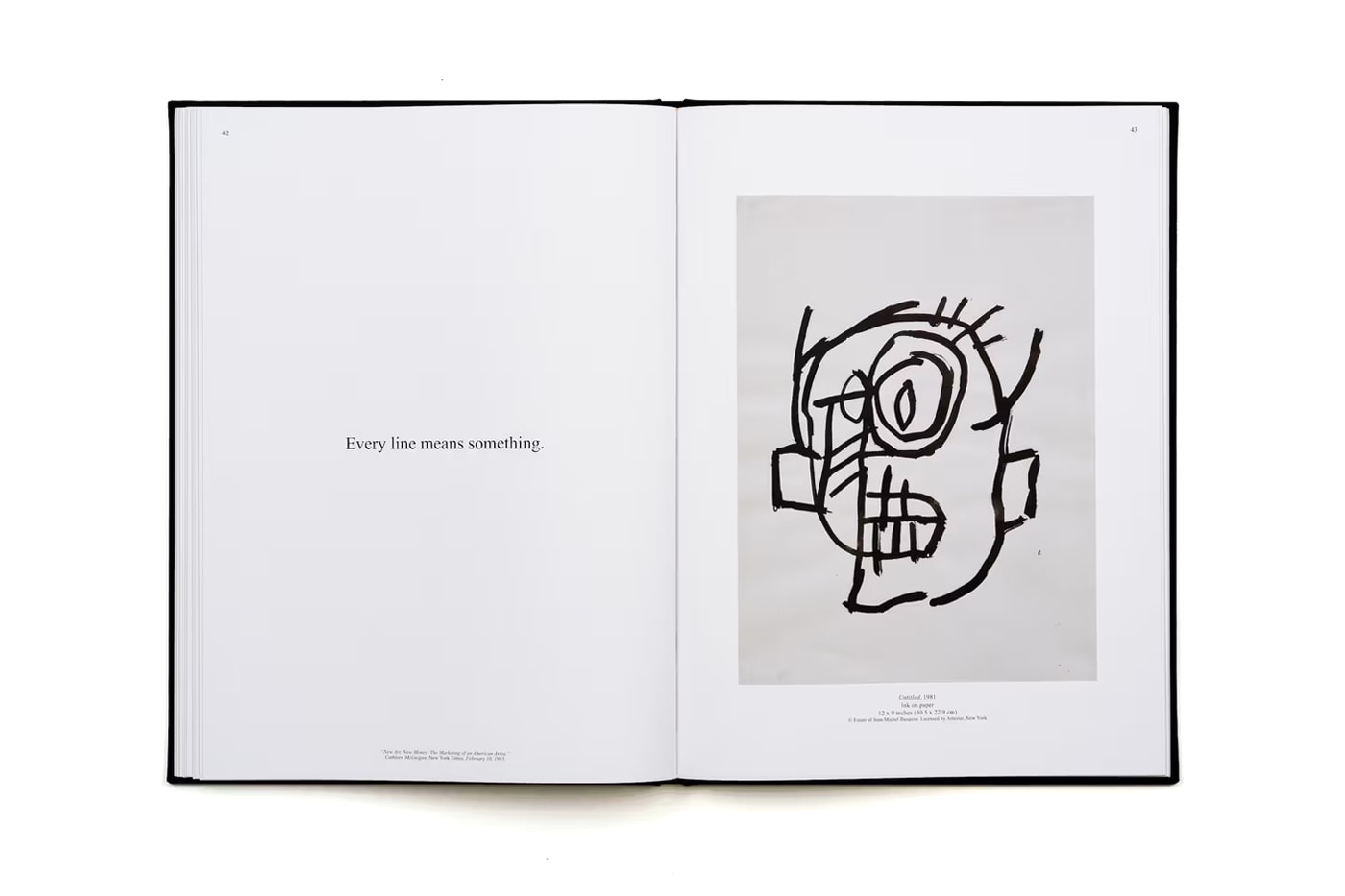 jean michel basquiat no more rulers books collectors volume larry warsh