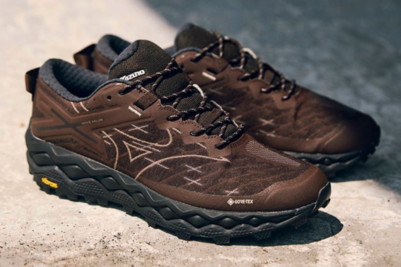 Mizuno Wave Mujin LS GTX “Dark Brown” D1GA2501-04 Release Info