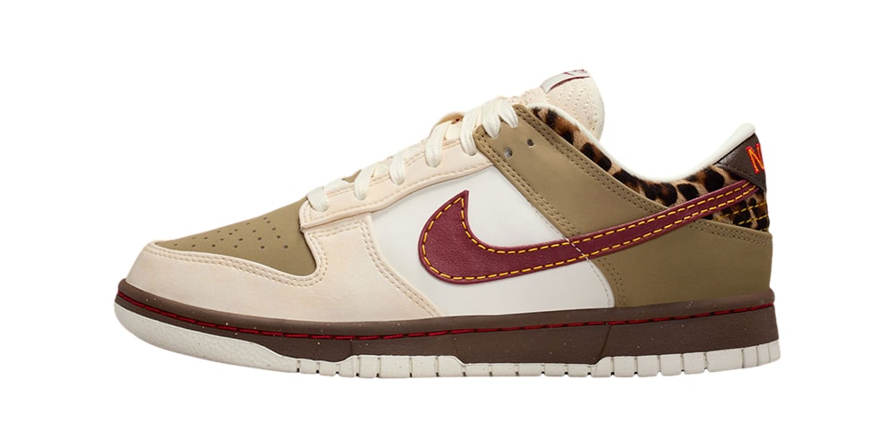 Nike Is Giving the Dunk Low a "Khaki Leopard" Makeover