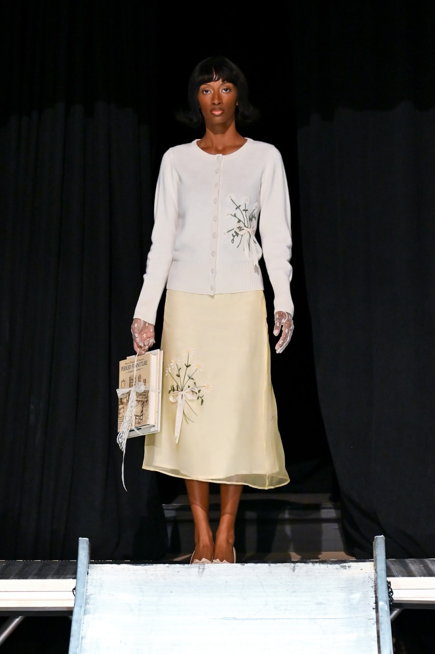 Tanner Fletcher SS26 NYFW Runway Show Hoka Bondi Mary Jane Etsy 