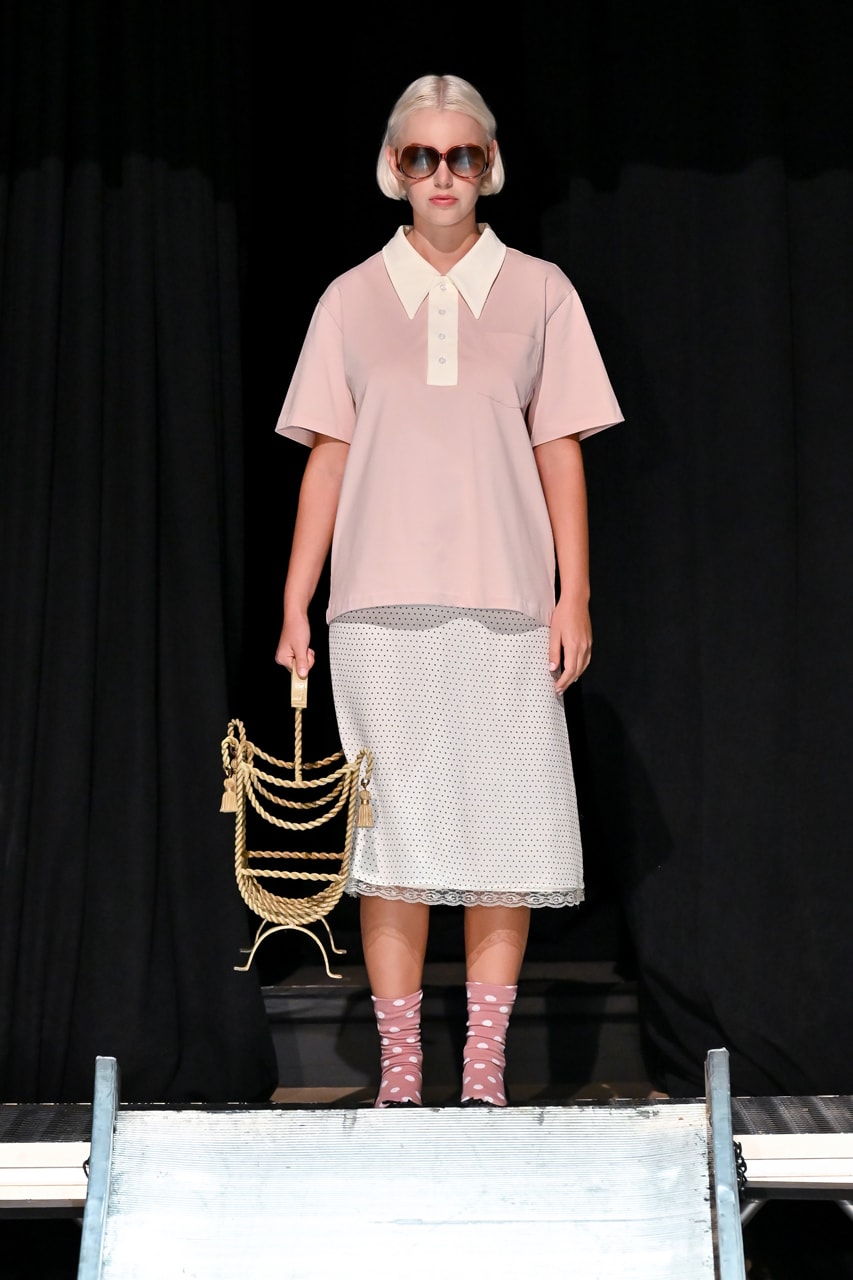 Tanner Fletcher SS26 NYFW Runway Show Hoka Bondi Mary Jane Etsy 