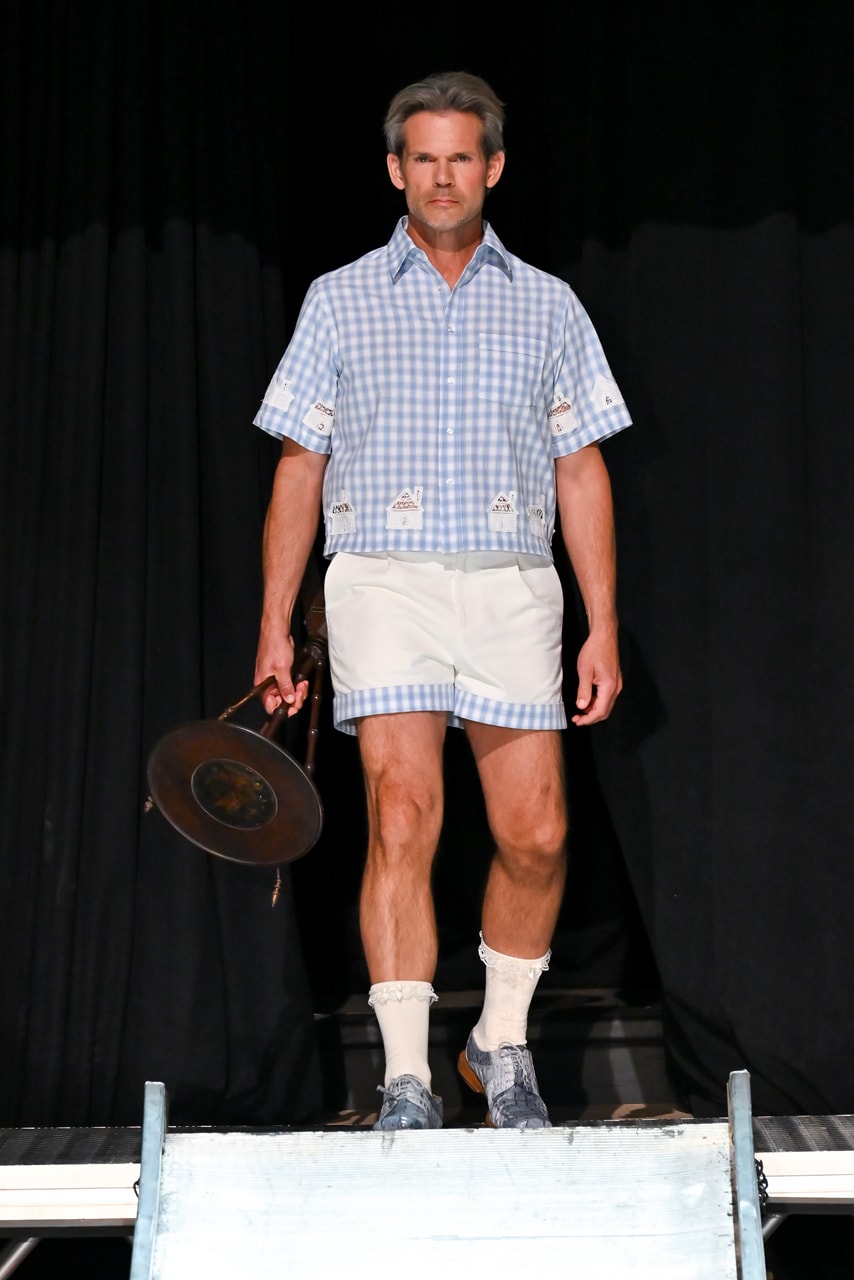 Tanner Fletcher SS26 NYFW Runway Show Hoka Bondi Mary Jane Etsy 