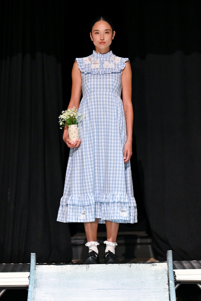 Tanner Fletcher SS26 NYFW Runway Show Hoka Bondi Mary Jane Etsy 