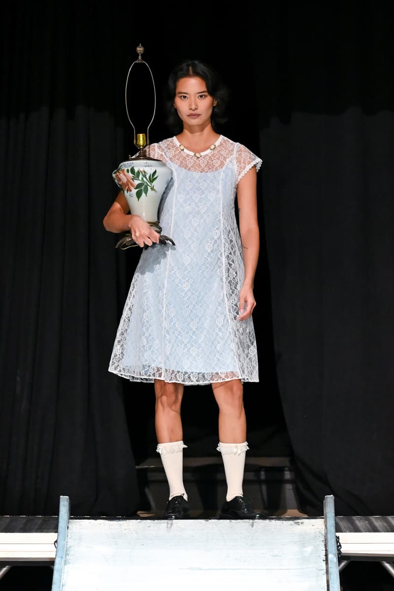 Tanner Fletcher SS26 NYFW Runway Show Hoka Bondi Mary Jane Etsy 