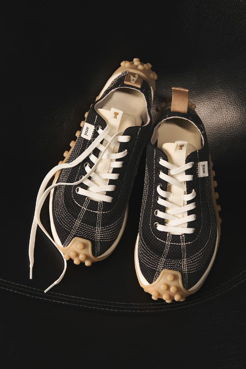 AMI Paris Mirage Sneaker Mesh Soft Nappa Leather Collections Release Info