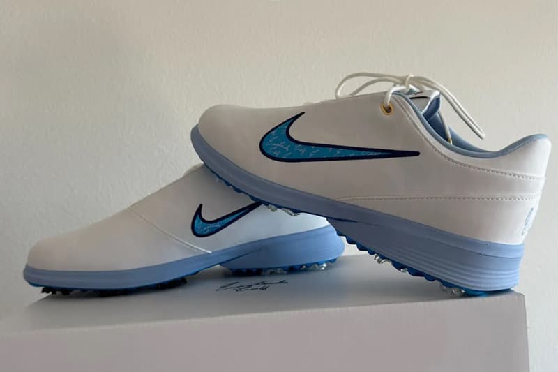 First Look at Eastside Golf's Nike Air Max Plus "Take Flight" Collaboration golf shoes light blue white leather Aluminium/University Blue/Aluminium/Blue Void HV4363-400 IH2339-400