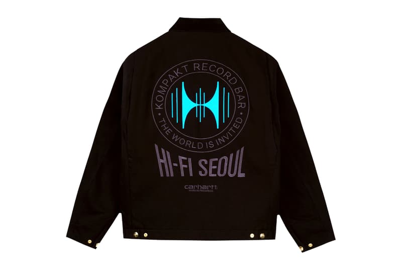 kompakt record bar carhartt wip collaboration collection release info