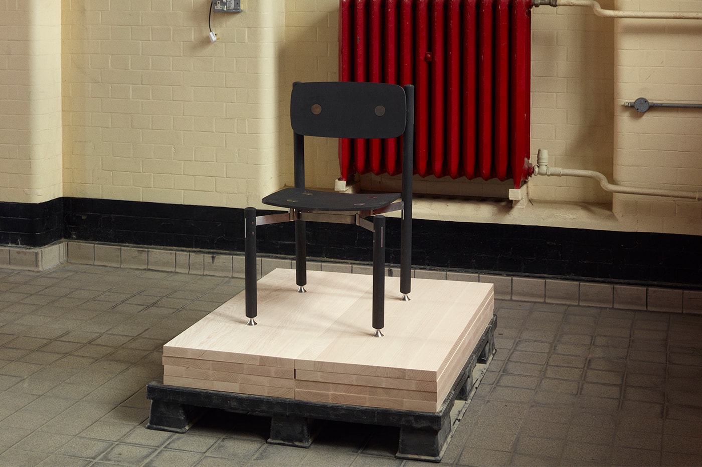 A Disused London Fire Station Has Been Taken Over by Designers