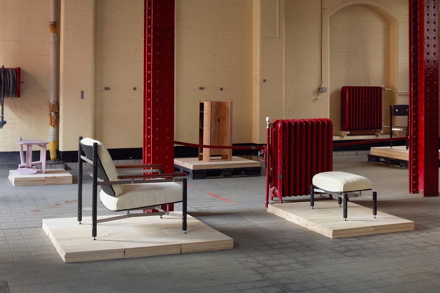 A Disused London Fire Station Has Been Taken Over by Designers