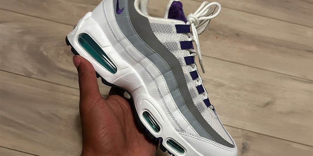 First Look at the Nike Air Max 95 OG "Grape"