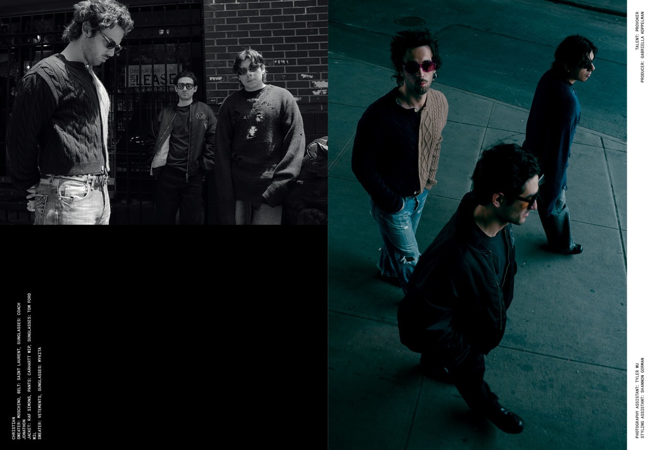 Provoker Finds the Fun in Fear hypetrak magazine shoot styling release info onathon Lopez, Christian Crow Petty, and Wil Palacios