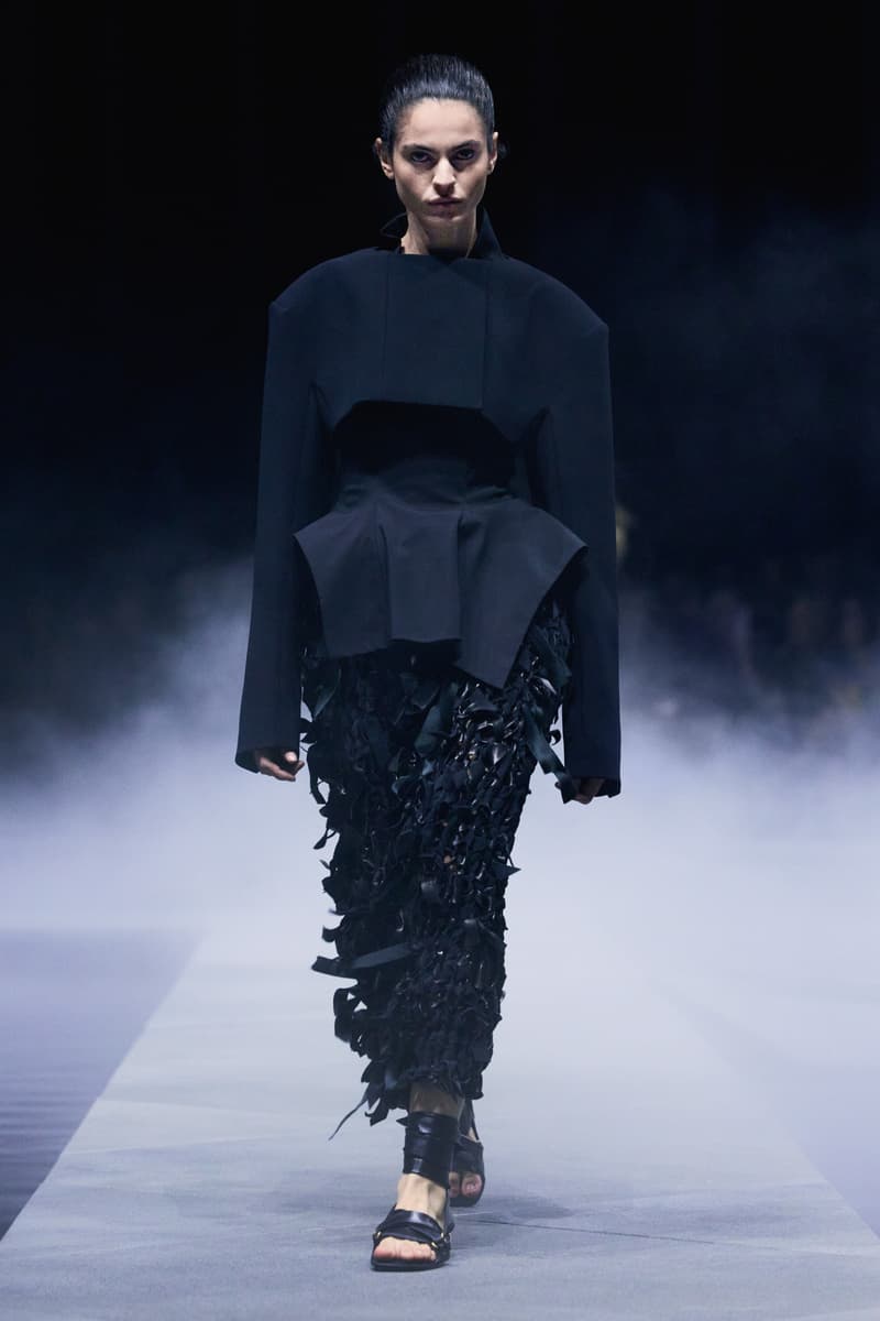 Khaite Spring/Summer 2026 Runway Show Presents an Unpolished Collection Emphasizing Raw Beauty 