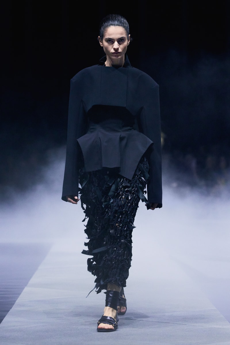 Khaite Spring/Summer 2026 Runway Show Presents an Unpolished Collection Emphasizing Raw Beauty 