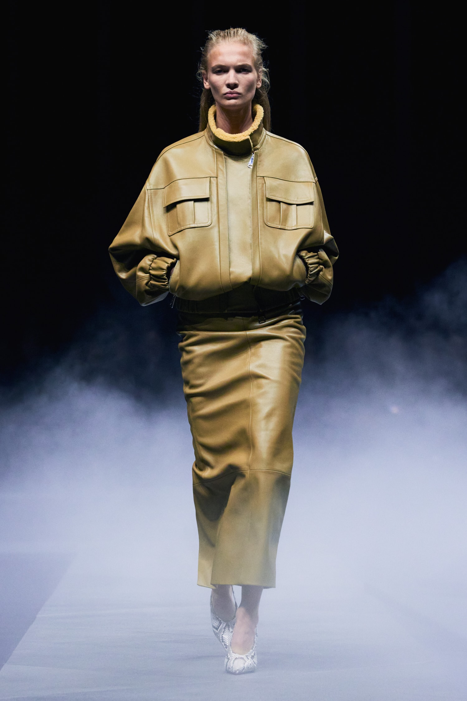 Khaite Spring/Summer 2026 Runway Show Presents an Unpolished Collection Emphasizing Raw Beauty 
