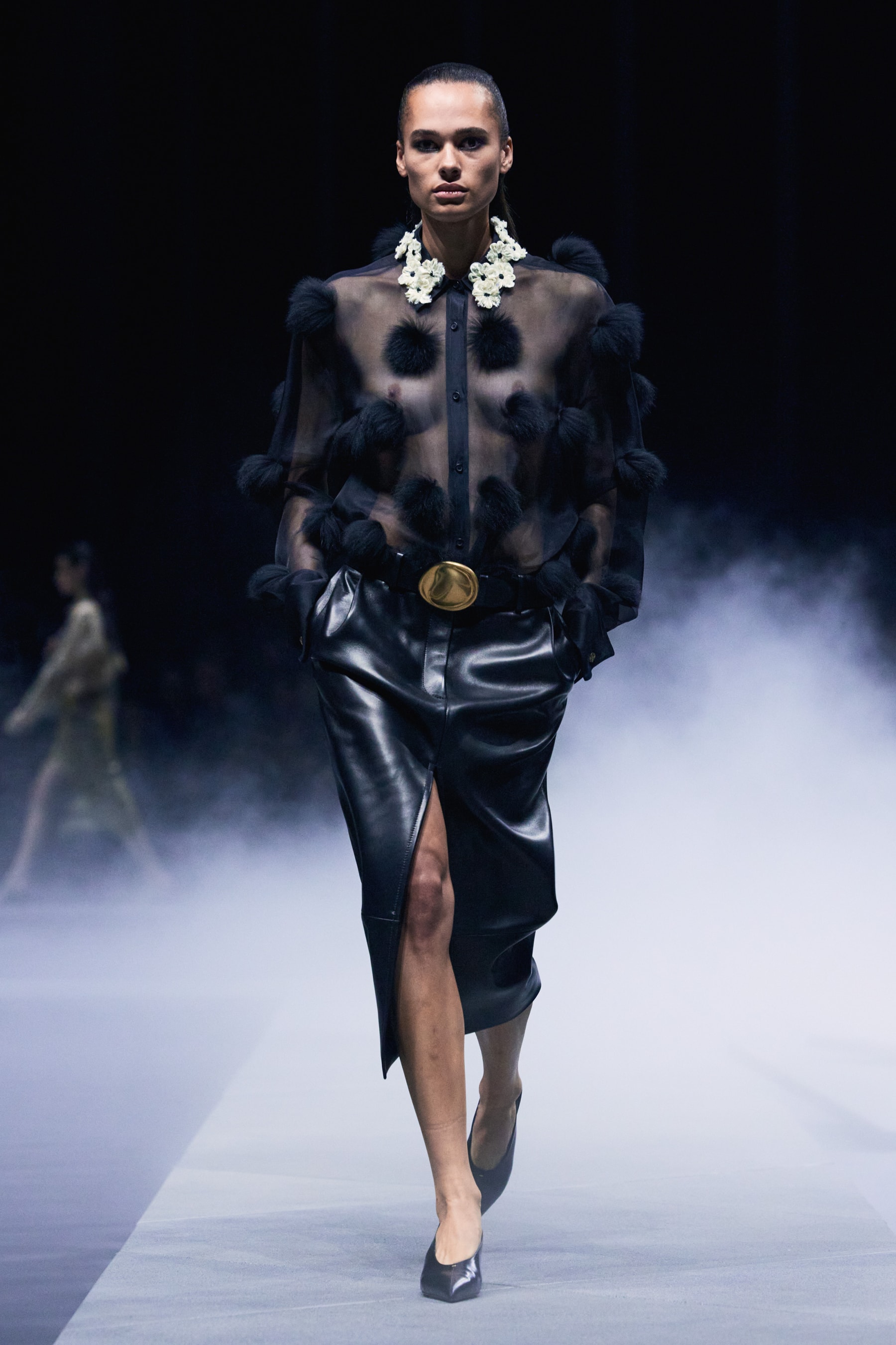 Khaite Spring/Summer 2026 Runway Show Presents an Unpolished Collection Emphasizing Raw Beauty 