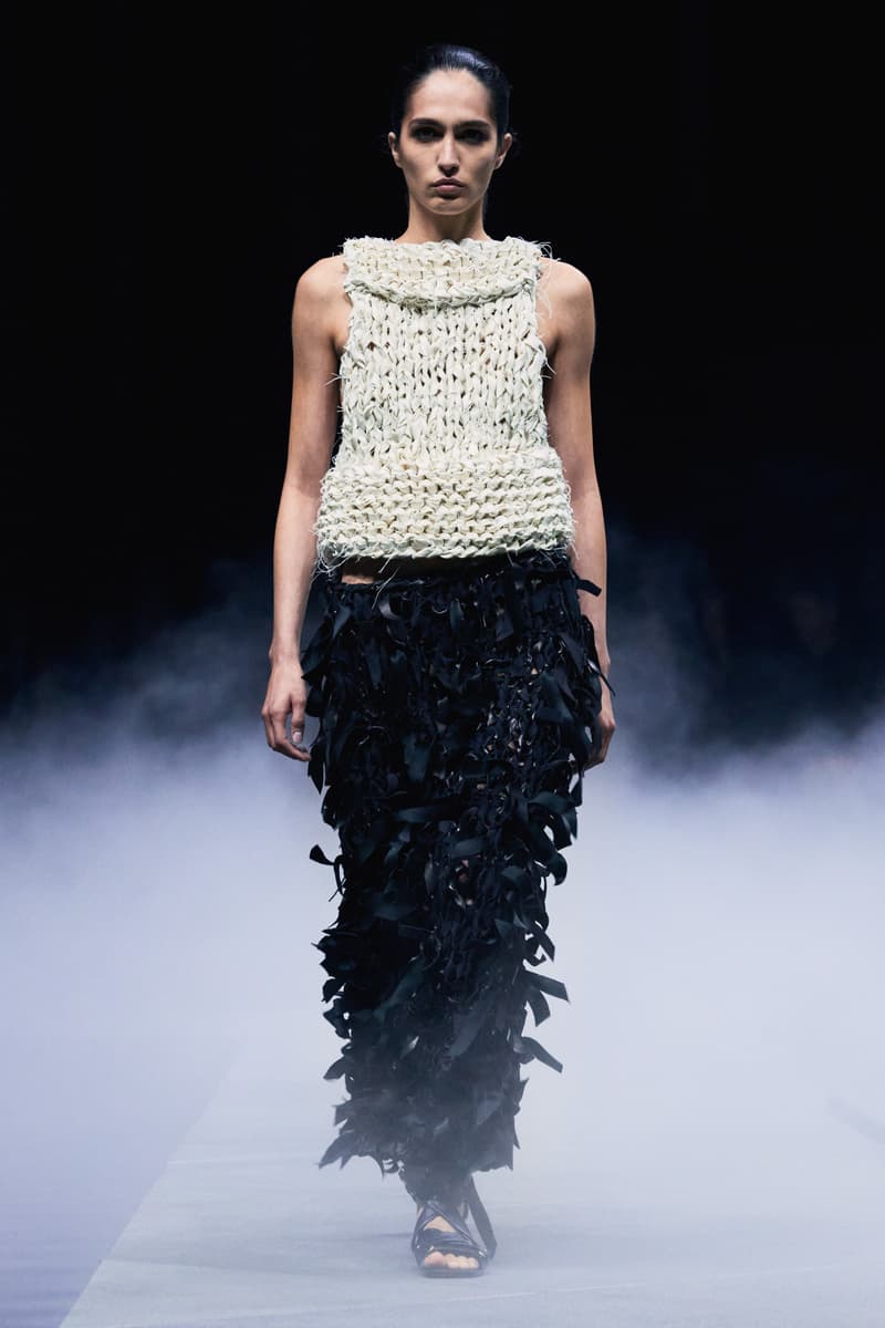 Khaite Spring/Summer 2026 Runway Show Presents an Unpolished Collection Emphasizing Raw Beauty 